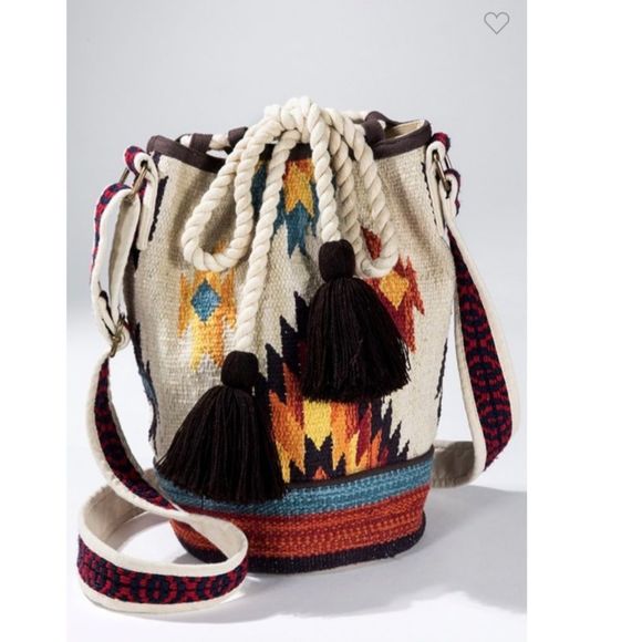 Handmade Boho Chic Bucket Bag - Picture 2 of 7